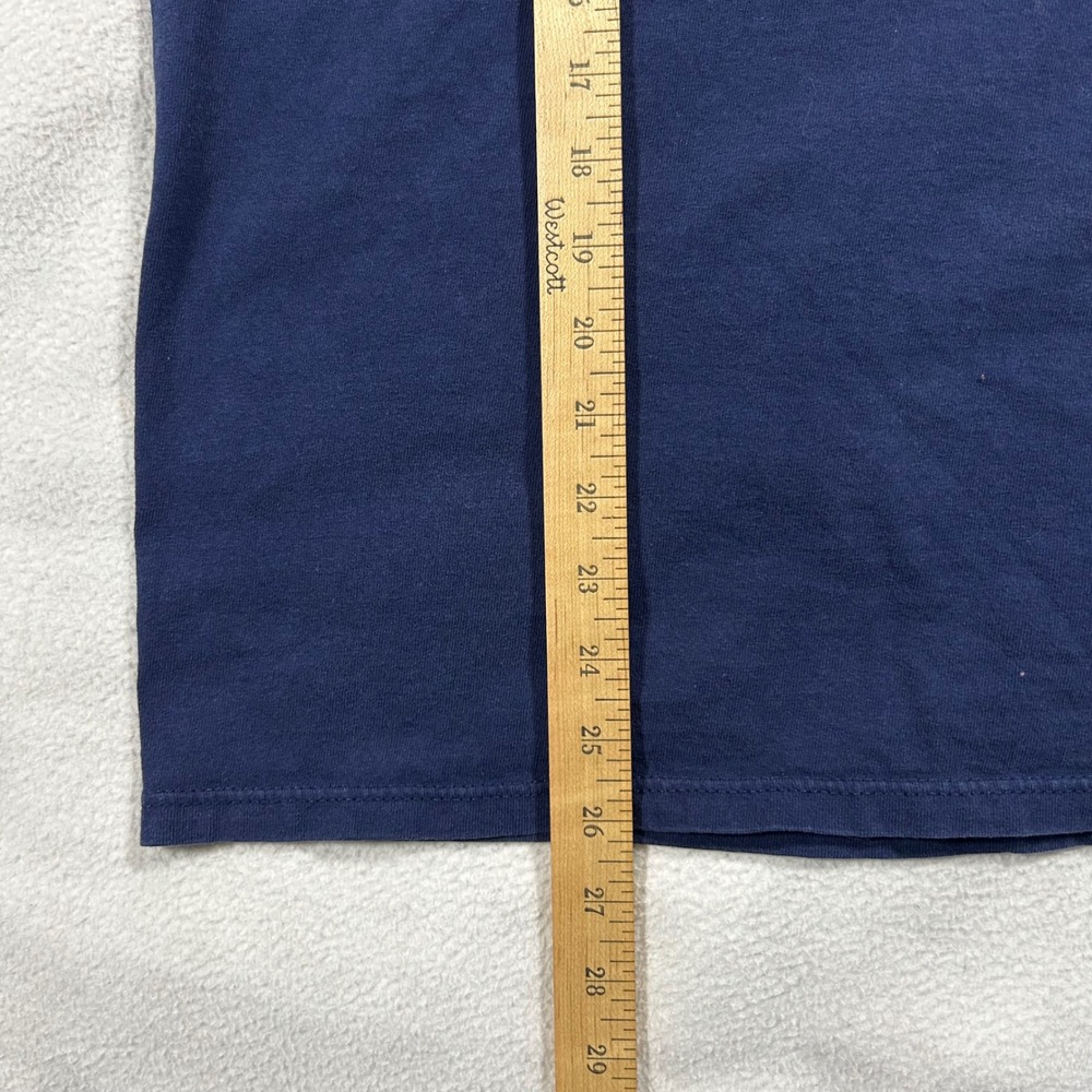 VTG Soffe US Naval Mens Medium Blue Navy Academy Crest Graphic Short‎ Sleeve - Picture 6 of 6